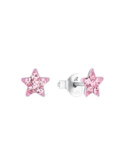 amor Mädchen Ohrstecker in silber