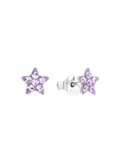 amor Mädchen Ohrstecker in silber