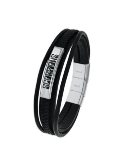 amor Unisex Armband in schwarz