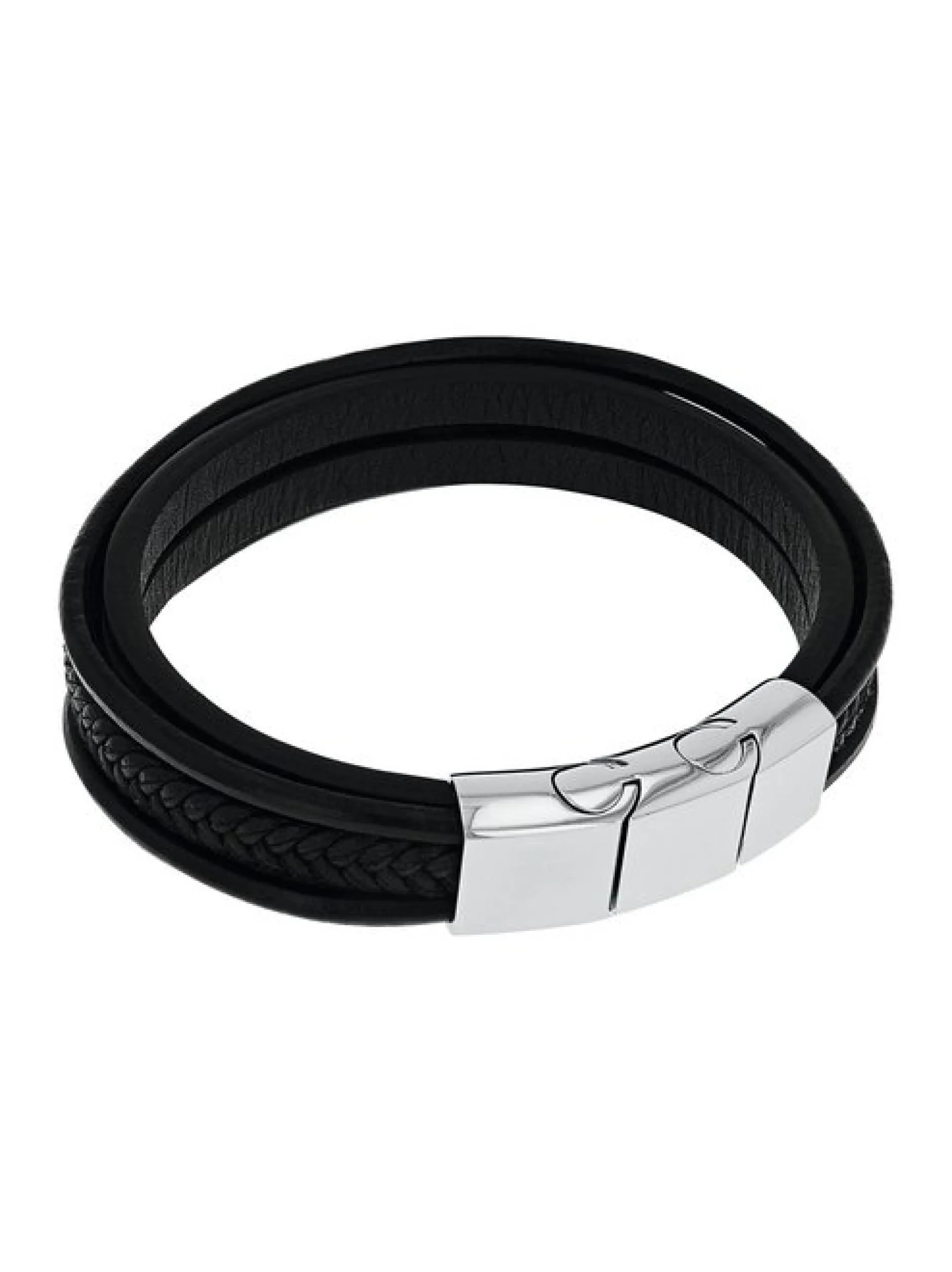 amor Unisex Armband in schwarz