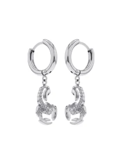 amor Unisex Creolen in silber