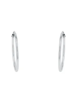 amor Unisex Creolen in silber