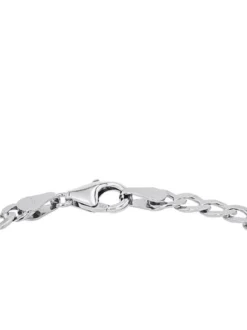 amor Unisex Identarmband in silber