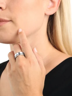 amor Unisex Ring in silber
