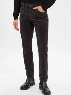 Andrew James Herren Cordhose - Aiden in anthrazit
