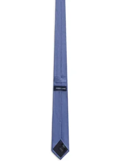 Andrew James Herren Seidenkrawatte in blau