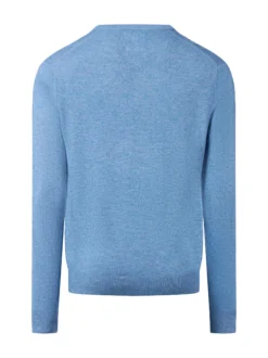 Andrew James Herren Strickpullover mit Wolle und Cashmere in hellblau
