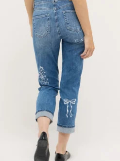 Angels Damen Jeans - Darleen Beauty in medium stone
