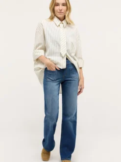 Angels Damen Jeans - Liz Smart in medium stone