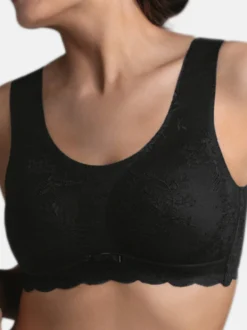 Anita Damen Bralette - Essential Lace im 2er-Pack in schwarz altrosa