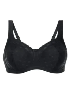 Anita Damen Komfort BH ohne Bügel Airita in schwarz