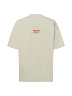 Another Cotton Lab Damen T-Shirt - Blissful Days in beige rot