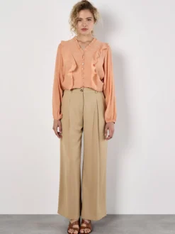 Apricot Damen Hose in beige - Länge: lang