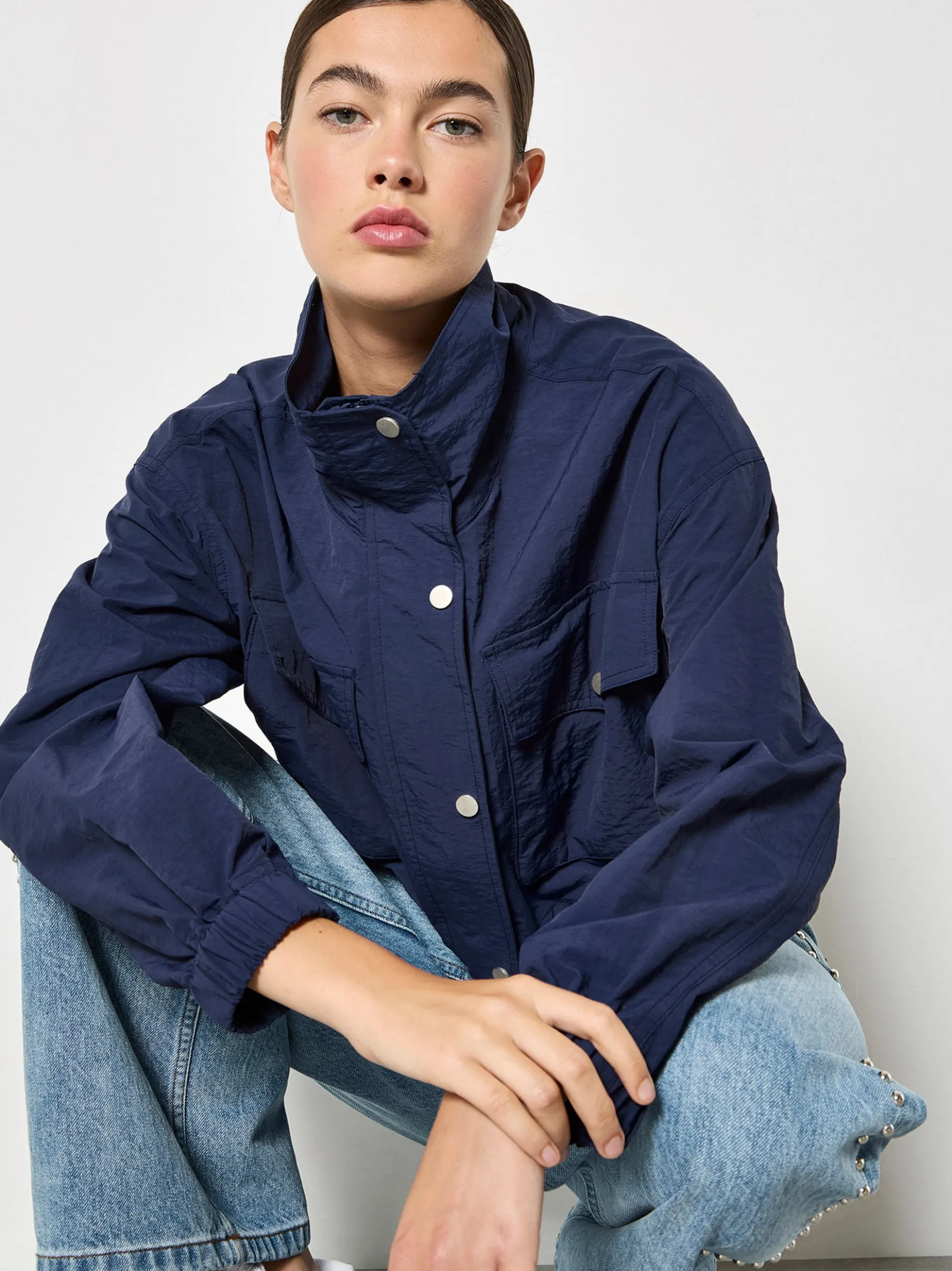 Apricot Damen Jacke in blau