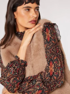 Apricot Damen Jacke in braun