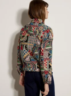 Apricot Damen Jacke in mehrfarbig