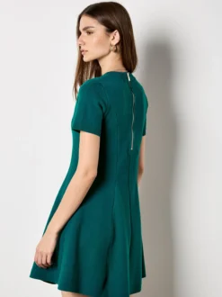 Apricot Damen Minikleid in petrol türkis