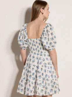 Apricot Damen Minikleid in weiß - Länge: knielang