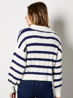 Apricot Damen Pullover in mehrfarbig weiß