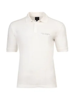 Armani Exchange Herren Poloshirt in weiß