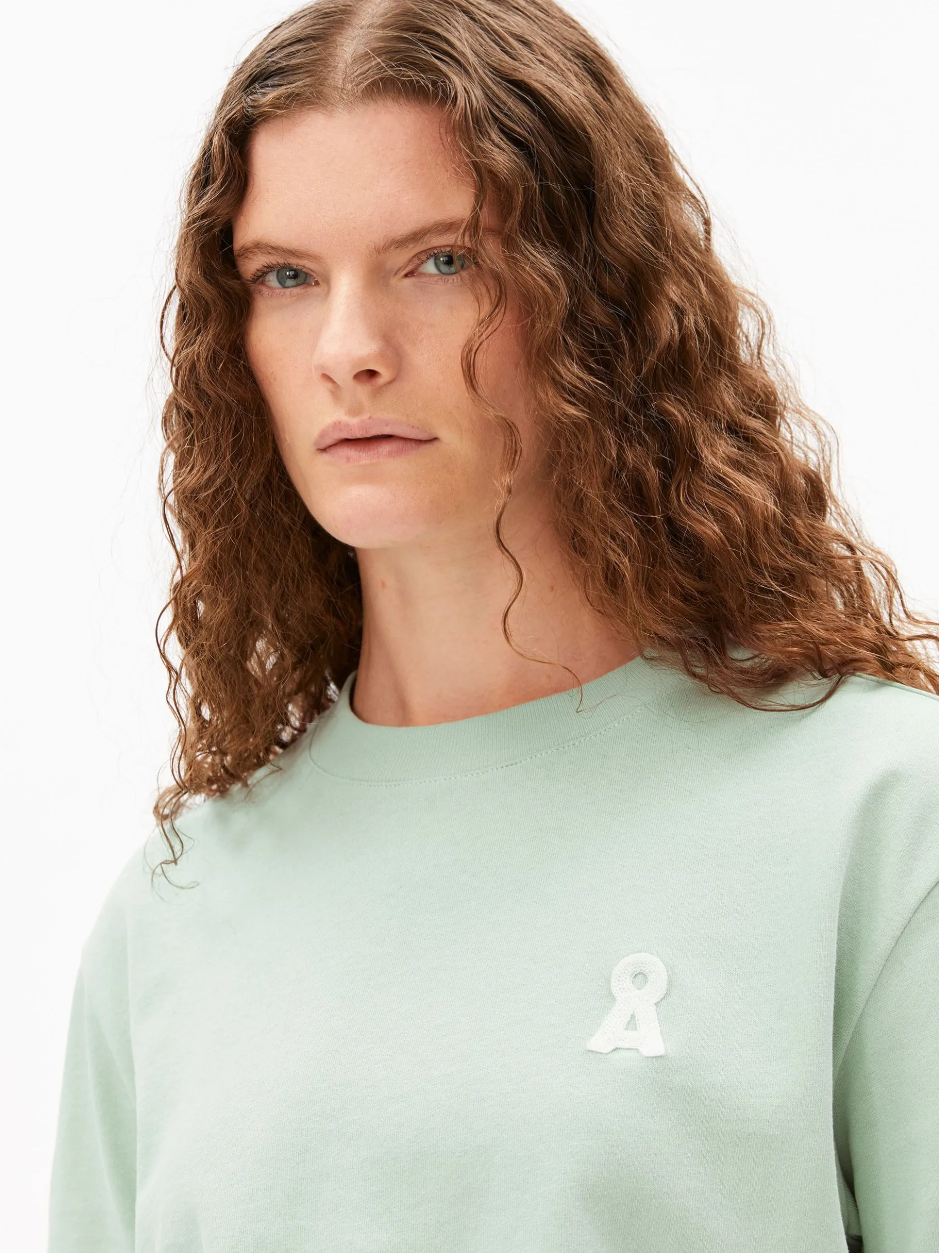 ARMEDANGELS Damen T-Shirt - Iconic A Tarjaa in mint
