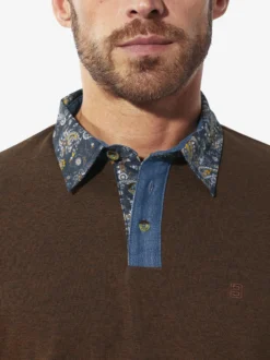 BABISTA Herren Doppelpack Poloshirt - RELOR in blau cognac