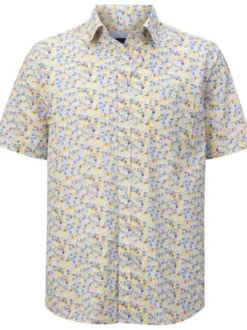 BABISTA Herren Kurzarmhemd - BELLANZA in beige