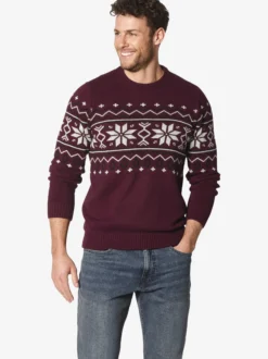 BABISTA Herren Pullover - BIATOLLI in bordeaux