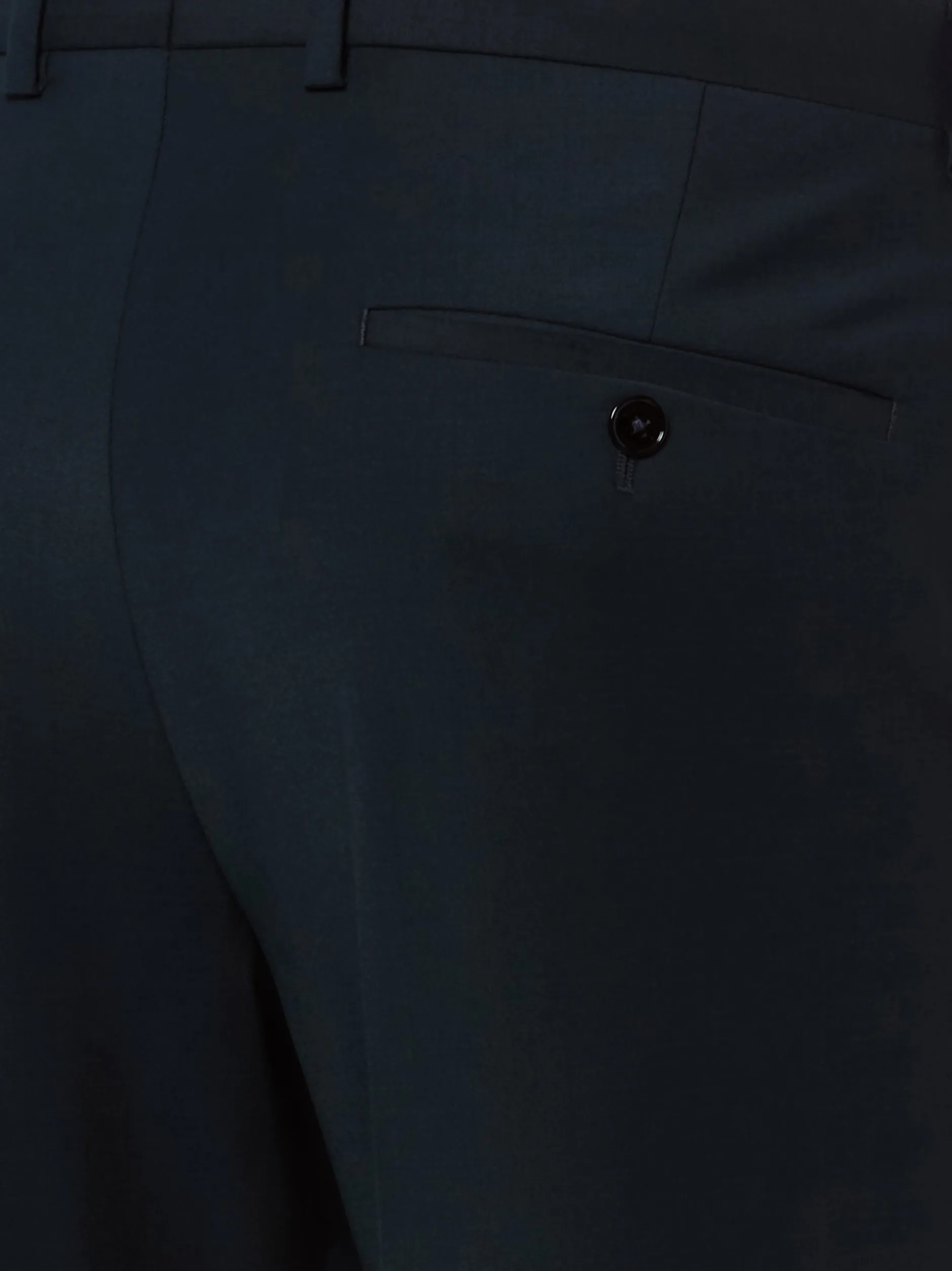 Benvenuto Herren Baukasten-Hose mit Schurwoll-Anteil - Messina in tanne