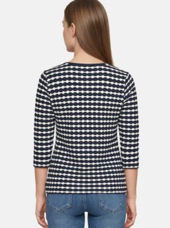 Betty Barclay Damen Basic Shirt in blau