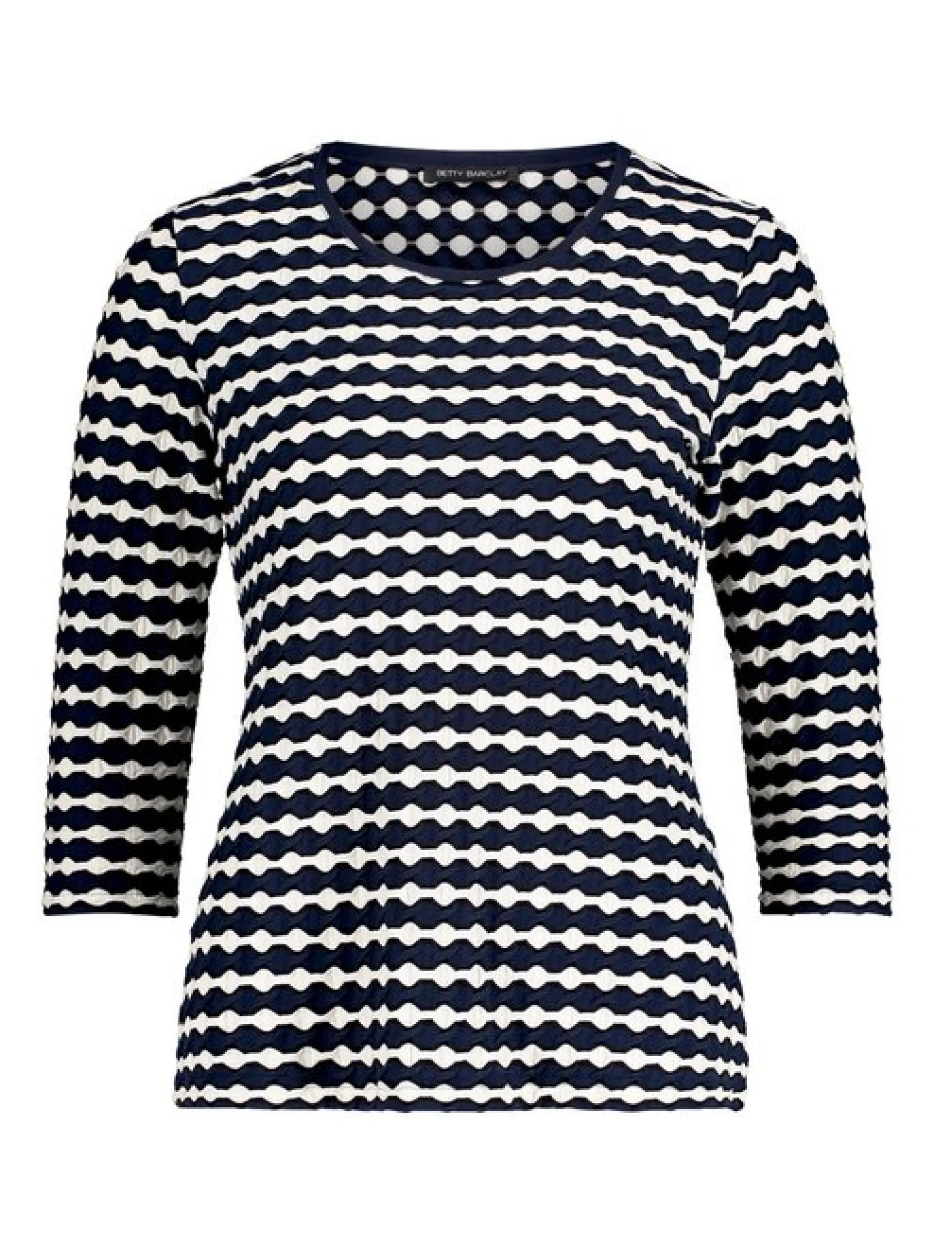 Betty Barclay Damen Basic Shirt in blau