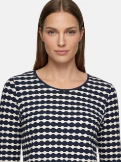 Betty Barclay Damen Basic Shirt in blau
