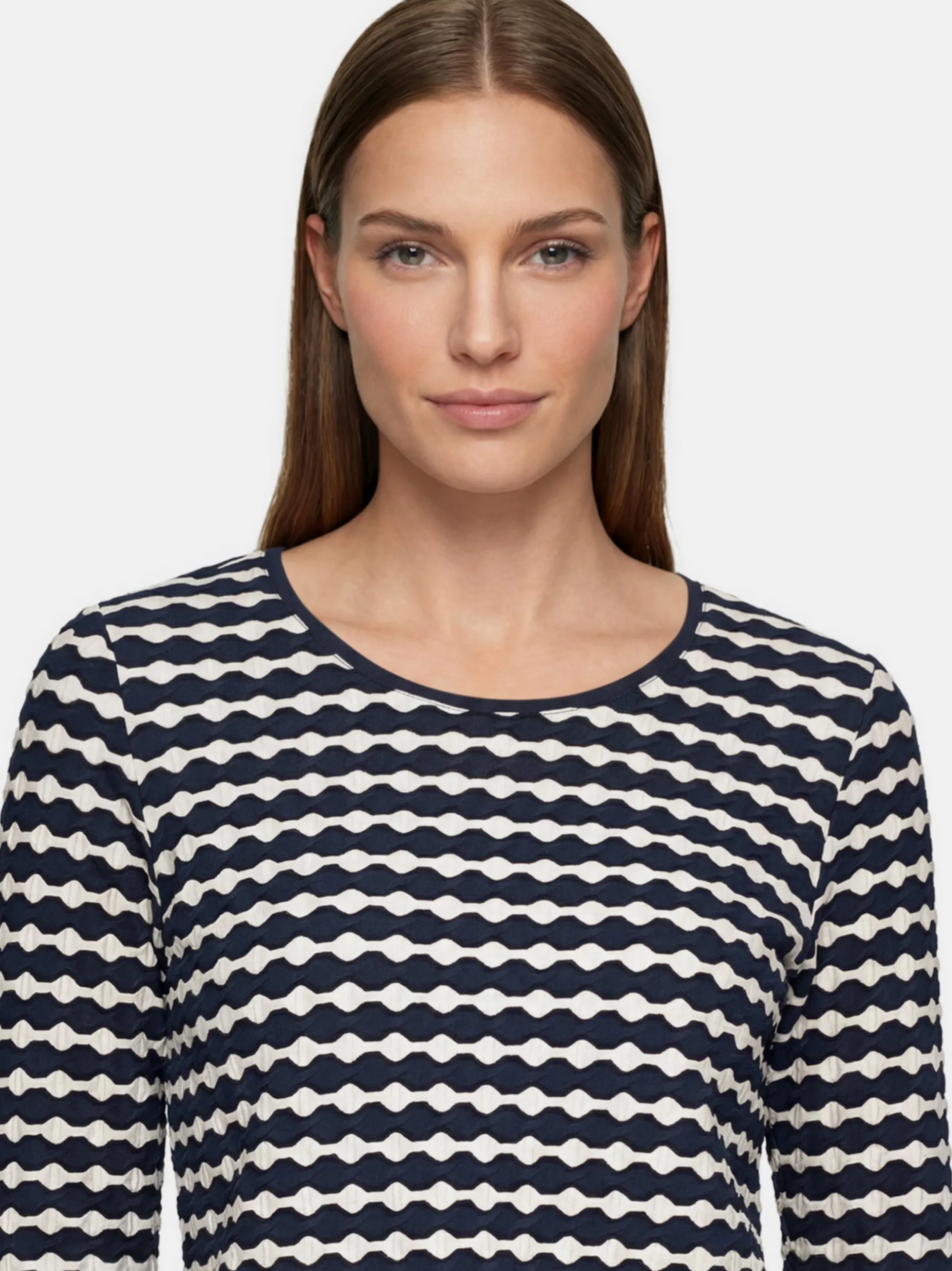 Betty Barclay Damen Basic Shirt in blau
