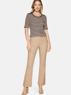 Betty Barclay Damen Basic Shirt in beige mehrfarbig