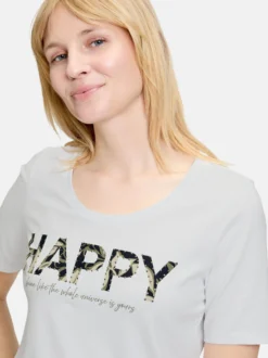 Betty Barclay Damen Basic Shirt in weiß