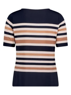 Betty Barclay Damen Basic Shirt in marine mehrfarbig