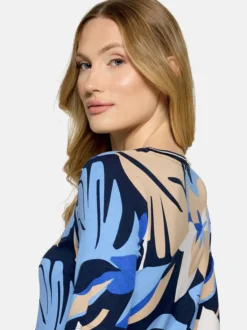 Betty Barclay Damen Basic Shirt in blau