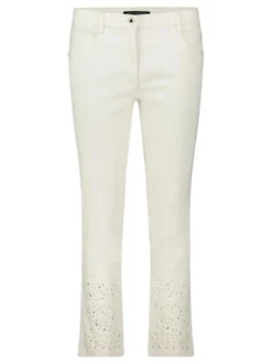Betty Barclay Damen Casual-Hose in weiß