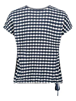 Betty Barclay Damen Casual-Shirt in blau weiß