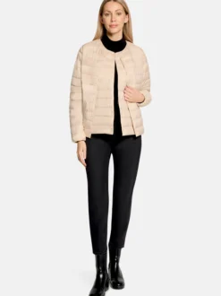 Betty Barclay Damen Daunenweste in beige