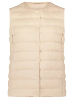 Betty Barclay Damen Daunenweste in beige
