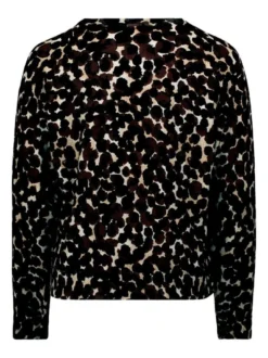 Betty Barclay Damen Feinstrickpullover in braun mehrfarbig