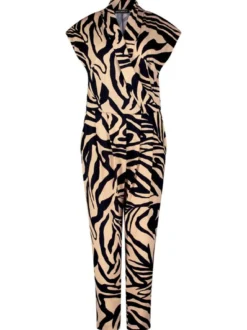 Betty Barclay Damen Jumpsuit in schwarz mehrfarbig