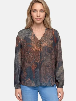 Betty Barclay Damen Schlupfbluse in mehrfarbig