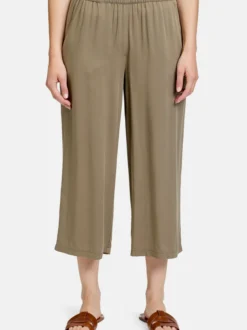 Betty Barclay Damen Schlupfhose in khaki oliv