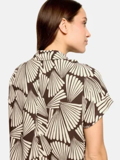 Betty Barclay Damen Sommerkleid in braun mehrfarbig