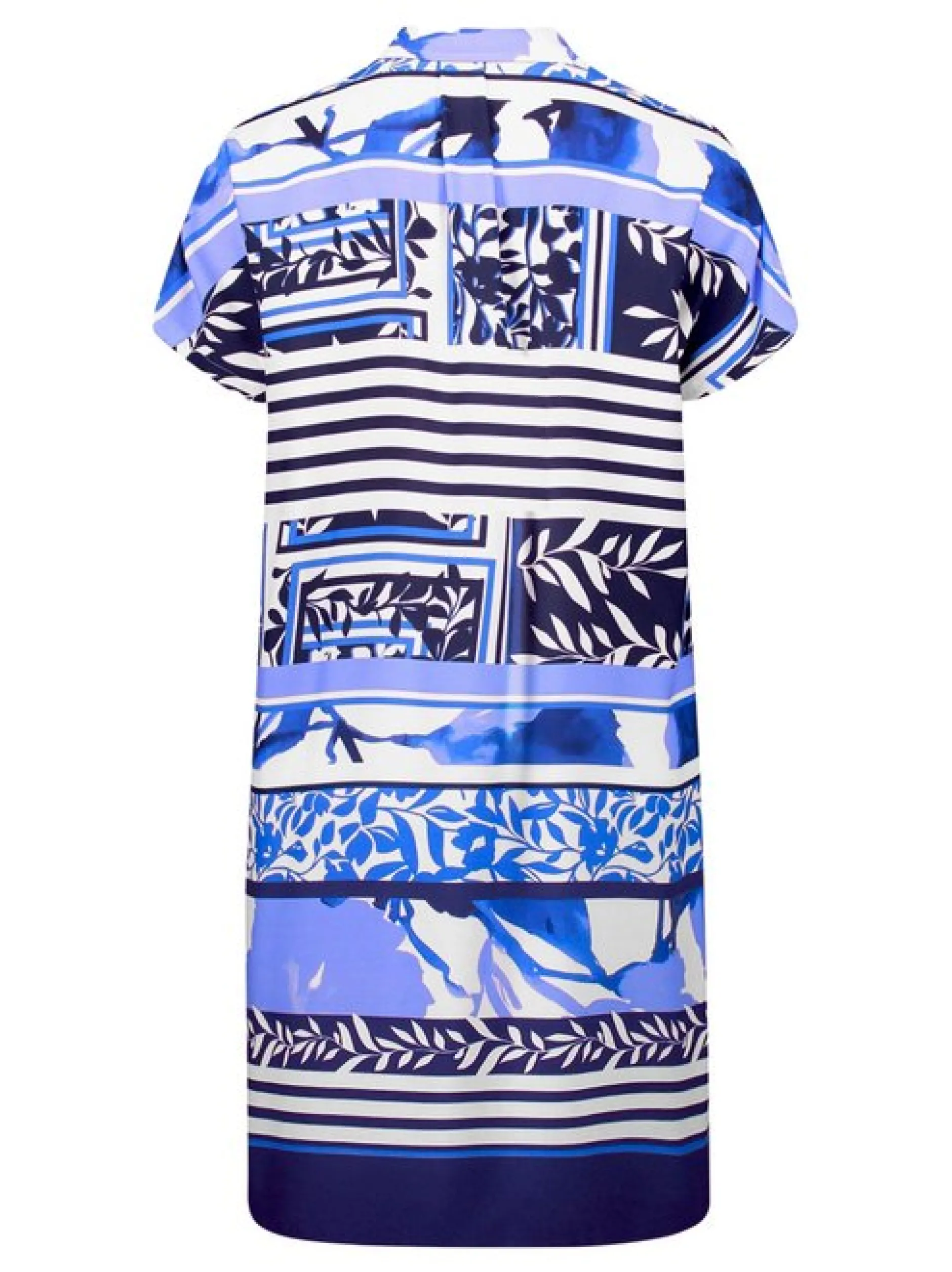 Betty Barclay Damen Sommerkleid in hellblau mehrfarbig