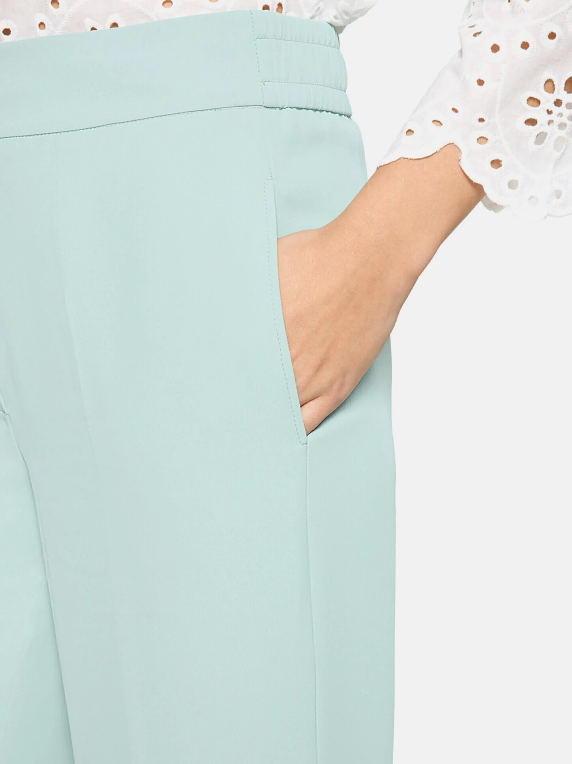 Betty Barclay Damen Stoffhose in mint