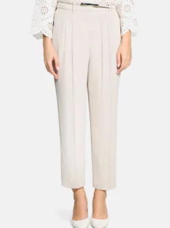 Betty Barclay Damen Stoffhose in ecru