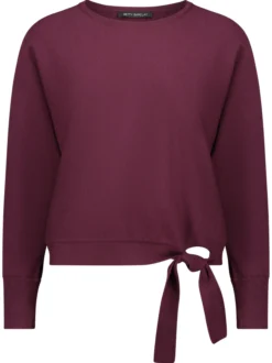 Betty Barclay Damen Strickpullover in aubergine